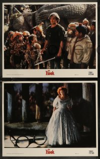 8g0690 HOOK 8 LCs 1991 Julia Roberts as Tinkerbell, pirate Dustin Hoffman & Robin Williams!