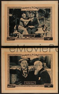 8g0894 HOOKED 6 LCs 1925 star and producer Lloyd Hamilton, Dorothy Seastrom, ultra rare!