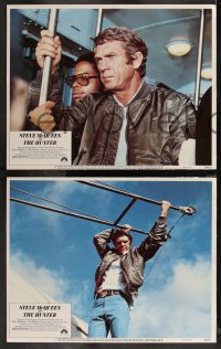 8g0693 HUNTER 8 LCs 1980 action images of bounty hunter Steve McQueen w/ Eli Wallach, LeVar Burton!