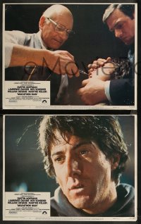 8g0724 MARATHON MAN 8 LCs 1976 Dustin Hoffman, Schneider, Schlesinger, Laurence Olivier - is it safe?