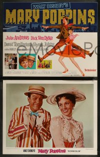 8g0562 MARY POPPINS 9 LCs R1980 Julie Andrews & Dick Van Dyke in Walt Disney's musical classic!