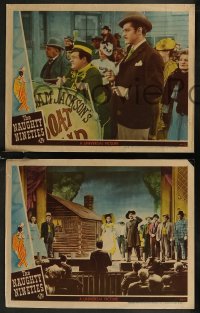 8g0946 NAUGHTY NINETIES 5 LCs 1945 great images of Bud Abbott & Lou Costello, Rita Johnson!