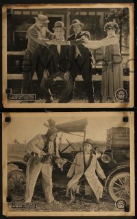 8g1011 ON THE GO 4 LCs 1925 great images of wacky Bobby Ray with Komedy Kast, ultra rare!