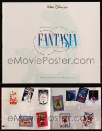 8h0212 LOT OF 16 FANTASIA R90 SOUVENIR PROGRAM BOOKS R1990 Disney musical cartoon classic!