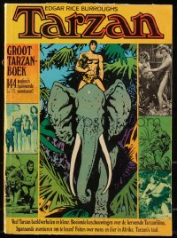 8m1022 GROOT TARZAN-BOEK Polish softcover book 1971 great images from comics & more!