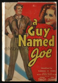 8m0892 GUY NAMED JOE Grosset & Dunlap movie edition hardcover book 1944 Spencer Tracy, Irene Dunne