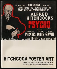 8m1024 HITCHCOCK POSTER ART signed softcover book 1999 by co-author Mark H. Wolff, full-color images!