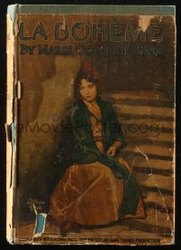 8m0910 LA BOHEME Grosset & Dunlap movie edition hardcover book 1926 Lillian Gish, John Gilbert