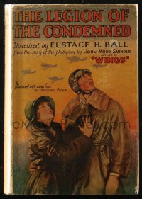 8m0913 LEGION OF THE CONDEMNED Grosset & Dunlap movie edition hardcover book 1928 Gary Cooper & Wray!