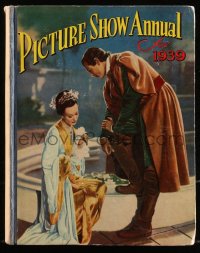 8m1241 PICTURE SHOW ANNUAL English hardcover book 1939 The Year's Best in Pictures, great images!