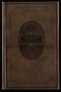 8m0946 PORTRAITS OF MUSICAL CELEBRITIES hardcover book 1922 testimonials to Steinway pianos!