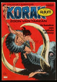 8m0085 KORAK #8 Finnish comic book 1976 the son of Tarzan, great art by Joe Kubert!