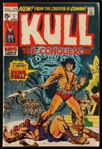 8m0087 KULL THE CONQUEROR #1 comic book June 1971 new from the creator of Conan, first issue!