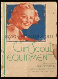 8m0499 GIRL SCOUT EQUIPMENT catalog Spring 1938 for ordering official uniforms & more!