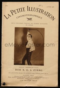 8m0527 LA PETITE ILLUSTRATION French magazine Apr 24, 1926 Douglas Fairbanks in Don Q Son of Zorro!