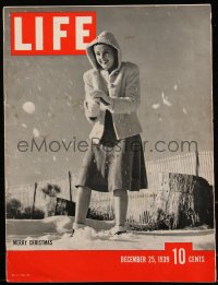 8m0735 LIFE magazine December 25, 1939 Gone with the Wind author meets Clark Gable!