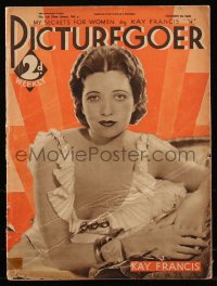 8m0804 PICTUREGOER English magazine December 30, 1933 My Secrets for Women by Kay Francis!