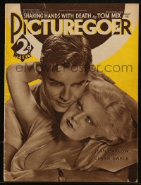 8m0803 PICTUREGOER English magazine November 26, 1932 sexy Jean Harlow & Clark Gable in Red Dust!