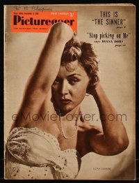 8m0818 PICTUREGOER English magazine September 5, 1953 great cover portrait of sexy Gloria Grahame!