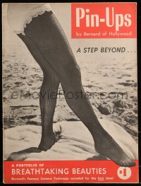 8m0598 PIN-UPS magazine 1950 super early Marilyn Monroe by Bruno Bernard of Hollywood, rare!