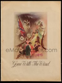 8m0366 GONE WITH THE WIND souvenir program book 1939 Margaret Mitchell's story of the Old South!