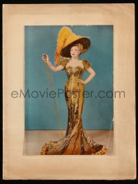 8m0382 LILLIAN RUSSELL world premiere souvenir program book 1940 tipped-in color photo of Alice Faye!