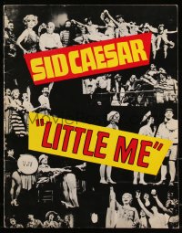 8m0384 LITTLE ME stage play souvenir program book 1962 Sid Caesar, Neil Simon, Norkin art inside!