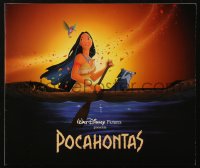 8m0403 POCAHONTAS souvenir program book 1995 Disney cartoon about the famous Native American Indian!