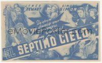 8r0743 SEVENTH HEAVEN 4pg Spanish herald 1943 different images of James Stewart & sexy Simone Simon!