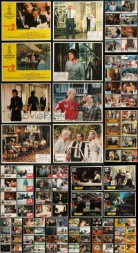 8s0167 LOT OF 124 1970S AND NEWER LOBBY CARDS 1970s-2000s incomplete sets from a variety of movies!