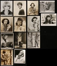 8s0590 LOT OF 13 8X10 STILLS OF PRETTY LADIES 1930s-1980s leading & supporting actresses!