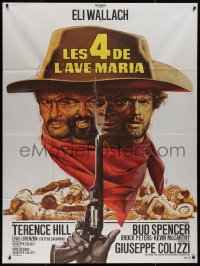 8t0712 ACE HIGH French 1p R1970s Eli Wallach, Terence Hill, spaghetti western, different Mascii art!