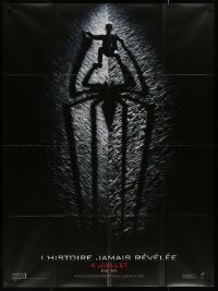 8t0724 AMAZING SPIDER-MAN teaser French 1p 2012 cool image of Andrew Garfield with spider shadow!