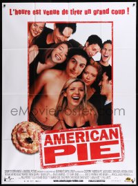 8t0726 AMERICAN PIE French 1p 1999 Jason Biggs, Chris Klein, Tara Reid, wacky teen comedy!