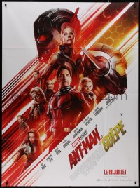 8t0729 ANT-MAN & THE WASP advance French 1p 2018 Marvel, Paul Rudd, Evangeline Lilly, Michael Douglas