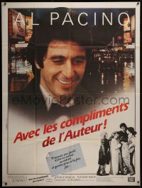 8t0737 AUTHOR! AUTHOR! French 1p 1982 different image of Al Pacino, dysfunctional family!