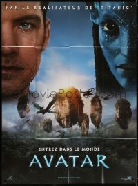 8t0738 AVATAR teaser French 1p 2009 James Cameron, Zoe Saldana, Sam Worthington!