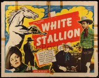 8x0256 HARMONY TRAIL 1/2sh R1947 Ken Maynard, Eddie Dean, Ruth Roman, White Stallion!