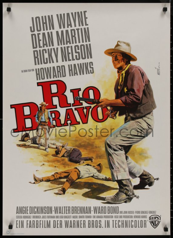 EMoviePoster.com: 8y0509 RIO BRAVO German R1969 John Wayne, Ricky ...