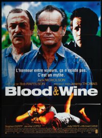 9b1346 BLOOD & WINE French 1p 1997 Jack Nicholson, Jennifer Lopez, Stephen Dorff, Michael Caine