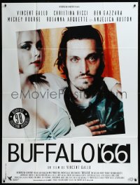 9b1358 BUFFALO '66 French 1p 1998 c/u of sexy Christina Ricci & star/director Vincent Gallo!