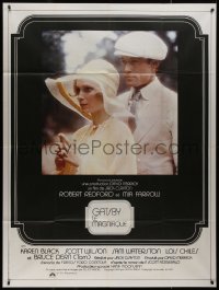 9b1487 GREAT GATSBY French 1p 1974 Robert Redford, Mia Farrow, from F. Scott Fitzgerald novel!