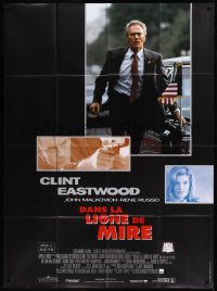 9b1516 IN THE LINE OF FIRE French 1p 1993 Wolfgang Petersen, Eastwood as Secret Service bodyguard!