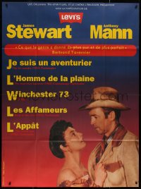 9b1530 JAMES STEWART/ANTHONY MANN FILM FESTIVAL French 1p 1990s with Corinne Calvet in Far Country!