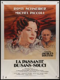 9b1543 LA PASSANTE French 1p 1982 La Passante du Sans-Souci, Ferracci art of pretty Romy Schneider!