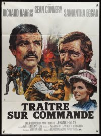 9b1608 MOLLY MAGUIRES French 1p 1970 completely different art of Connery & Harris by Jean Mascii!