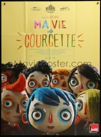 9b1618 MY LIFE AS A ZUCCHINI French 1p 2017 Claude Barras' Ma Vie De Courgette, stop-motion animation!