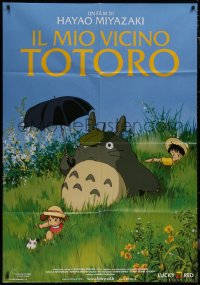 9b1055 MY NEIGHBOR TOTORO Italian 1p 2009 classic Hayao Miyazaki anime cartoon, great image!