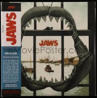 9b0094 JAWS 45 RPM Mondo soundtrack record 2017 music from Steven Spielberg's classic horror movie!