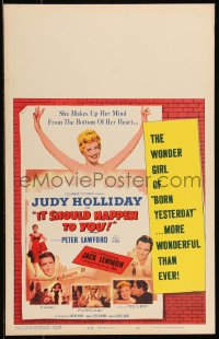 9b0320 IT SHOULD HAPPEN TO YOU WC 1954 Judy Holliday, Peter Lawford, Jack Lemmon in his first role!